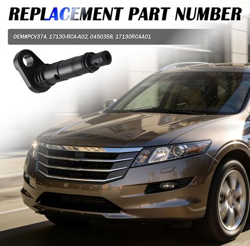 PCV Valve Replacement OEM#17130RCAA01,Valve PCV Compatible with Acura TSX MDX RLX Honda Accord Crosstour Odyssey Saturn Vue,PCVs Valves for Improving Engine Efficiency in Saudi Arabia