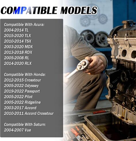 PCV Valve Replacement OEM#17130RCAA01,Valve PCV Compatible with Acura TSX MDX RLX Honda Accord Crosstour Odyssey Saturn Vue,PCVs Valves for Improving Engine Efficiency in Saudi Arabia