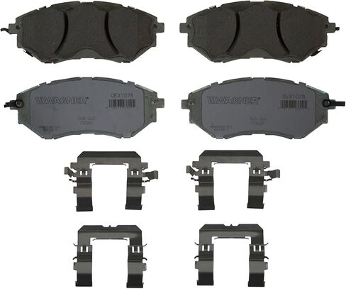Wagner QS ZD1078 Disc Brake Pad Set, Chamfered Edges for Smooth, Quiet Stops, Fits 2010–2019 Subaru Outback in Saudi Arabia