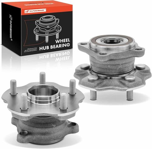 A-Premium 2 × محمل العجلة الخلفية ومجموعة المحور مع 5 عروات متوافقة مع Lexus RX350 2016-2022، RX450h 2016-2022 in Kuwait