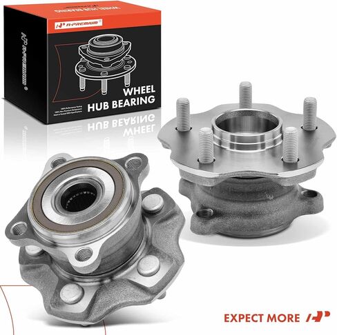 A-Premium 2 × محمل العجلة الخلفية ومجموعة المحور مع 5 عروات متوافقة مع Lexus RX350 2016-2022، RX450h 2016-2022 in Kuwait
