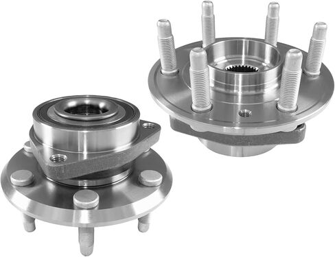 513277 Front/Rear Wheel Bearing and Hub Assembly Set 2 Pcs Compatible with 08-17 Buick Enclave, 09-17 Chevy Traverse, 07-16 GMC Acadia, 07-10 Saturn Outlook in Kuwait
