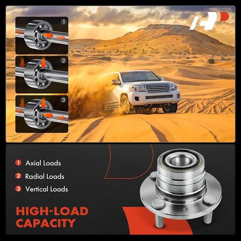 A-Premium 2 × محمل العجلة الخلفية ومجموعة المحور مع 4 عروة متوافقة مع Ford Escort 1991-2003، Mercury Tracer 1991-1999، Mazda Protege 1995-2003، MX-3 1992-1996، 323 1989-1995 in Kuwait