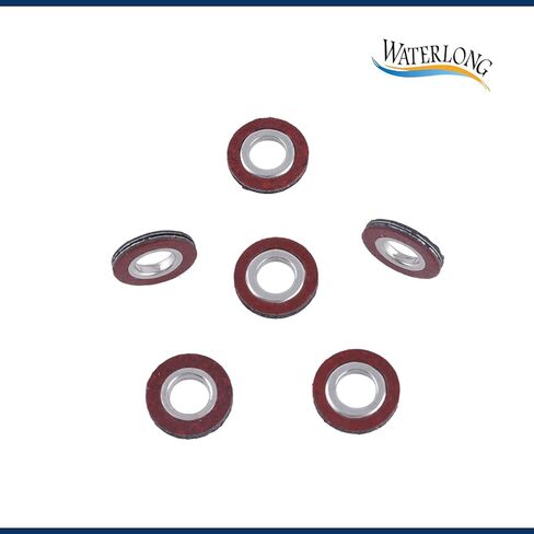 Fuel Injector Gasket 68F-13764-00 Replaces for Yamaha Outboard 150HP 175HP 200HP 225HP 250HP 300HP 2000-2012 6Pcs in Kuwait