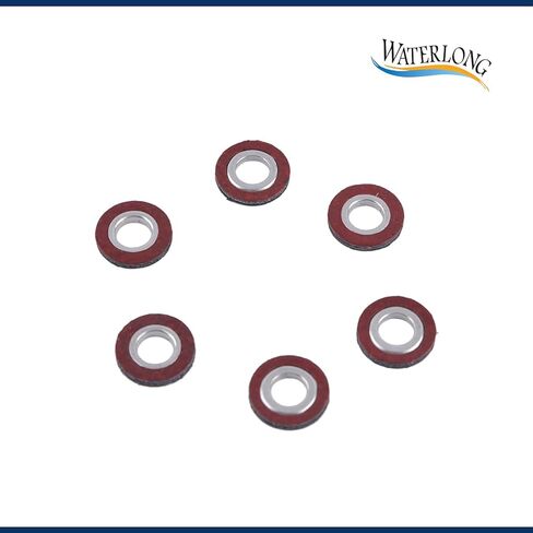 Fuel Injector Gasket 68F-13764-00 Replaces for Yamaha Outboard 150HP 175HP 200HP 225HP 250HP 300HP 2000-2012 6Pcs in Kuwait