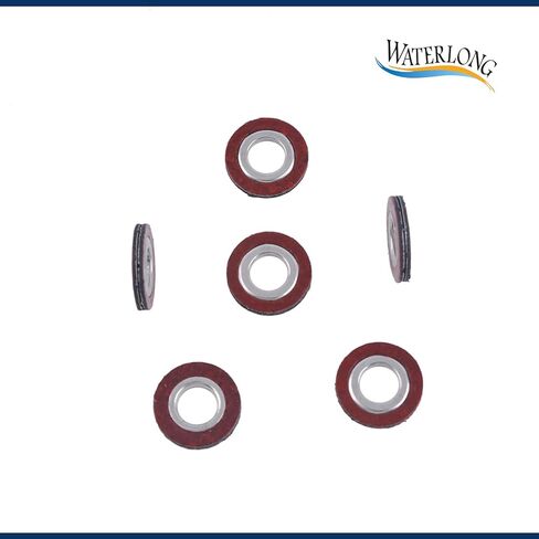 Fuel Injector Gasket 68F-13764-00 Replaces for Yamaha Outboard 150HP 175HP 200HP 225HP 250HP 300HP 2000-2012 6Pcs in Kuwait