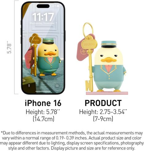 POP MART DUCKOO Action Figure Toy, 1 of 12 Toy Collection, The Grand DUCKOO Hotel Figures Random Box Design, Collectible Toys Gift for Boys and Girls in Kuwait