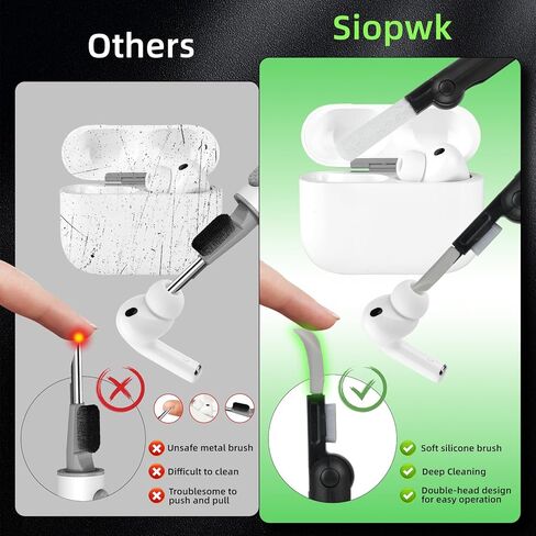 متوافق مع غطاء حالة الجيل الثالث من Apple Airpods مع مجموعة نظافة وسلسلة مفاتيح الباندا اللطيفة ، توهج في Airpods Dark Dark 3D Anime Silecone Skin Skin Swee Swee Skin For Airpods 3 in Kuwait