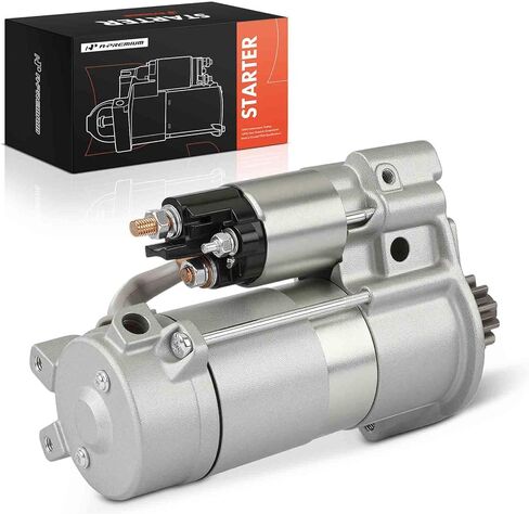 A-Premium Starter Motor Compatible with Land Rover Range Rover 2015-2022, Range Rover Sport 2016-2022, Discovery 2017-2020, Defender 90 Defender 110 2022-2023, 3.0L 5.0L, 12V 1.9KW 12-Teeth CW in Kuwait