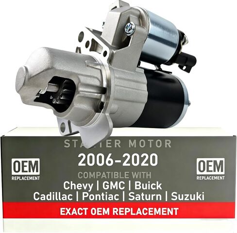 17986 New Starter Fits for Chevy Traverse 09-17, for GMC Acadia 07-16, for Buick Enclave Lacrosse, for Cadillac SRX XTS STS, for Impala 12-20, for Pontiac, for Saturn, for Suzuki 3.0L 3.6L V6 in Saudi Arabia