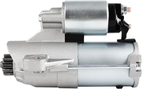 Detroit Axle - Starter Motor for Ford Explorer Flex Taurus Edge Lincoln Continental MKS MKT MKX MKZ Mercury Sable Police Interceptor Sedan Utility, [1.2KW 12V CW 10T] Starter with 10-Tooth Pinion in Kuwait