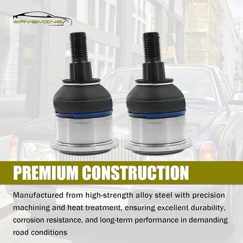 Front Upper Control Arm Ball Joint Compatible with Bentley Arnage All Models Fit For Rolls Royce Silver Seraph All Models 1993-2010 Replace PD20799PD PD20799PB PD20799PC (2PCS) in Saudi Arabia