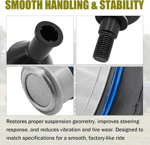 Front Upper Control Arm Ball Joint Compatible with Bentley Arnage All Models Fit For Rolls Royce Silver Seraph All Models 1993-2010 Replace PD20799PD PD20799PB PD20799PC (2PCS) in Saudi Arabia