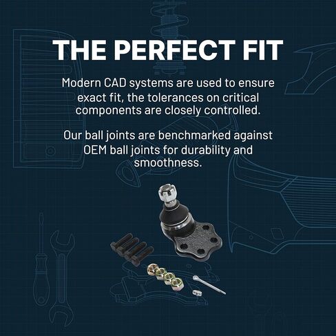 Garage-Pro Ball Joint Compatible with Toyota Corolla 2009-2019, Matrix 2003-2013, Pontiac Vibe 2003-2010, Corolla iM 2018 Front, Driver or Passenger Side, Lower, 4-Door, Sedan in Kuwait
