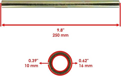 Caltric Front Upper A Arm Pivot Bushing Ball Joint Kit Compatible with Polaris Ranger Crew 900 2014 2015 in Kuwait