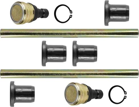Caltric Front Upper A Arm Pivot Bushing Ball Joint Kit Compatible with Polaris Ranger Crew 900 2014 2015 in Kuwait