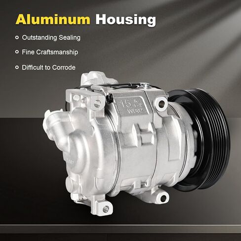 CO29030C Air Conditioning AC Compressor with Clutch Compatible with Acura TL 2009-2014, TSX 2010-2014, Accord 2.0L 2014, Crosstour 3.5L 2012, RDX 2013-2015 & Honda Accord 3.5L 2008-2012 in Saudi Arabia