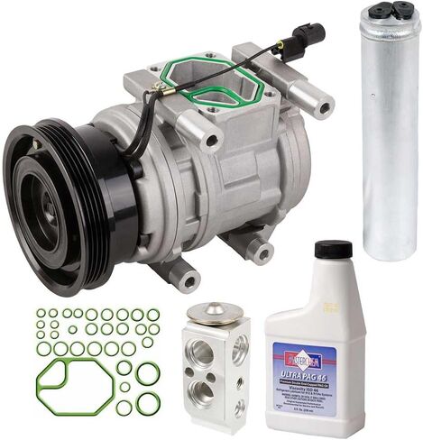 AC Compressor & A/C Kit For Kia Sportage & Hyundai Tucson 2.0L 4-Cyl Replaces Doowon 10P - BuyAutoParts 60-82062RK New in Saudi Arabia