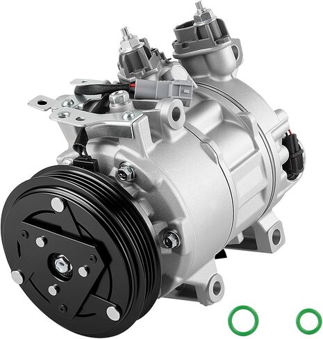 ضاغط مكيف الهواء TadaMark A/C مع قابض مناسب لسيارة Ford Focus 2.0L 2.0 2014 2015 2016 2017 2018 L4 يستنشق بشكل طبيعي فقط، غير مناسب للشحن التوربيني in Kuwait