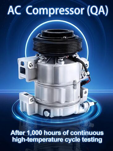 AC Compressor Compatible With Nissan Rogue 2008-2013,Rogue Select 2014-2015, with L4 2.5L A/C Clutch for Car in Saudi Arabia