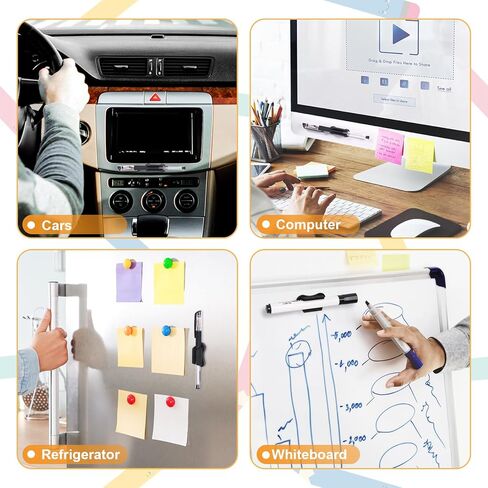 20 Pack Pen Holder for Desk, Adhesive Silicone Pen Holder for Classroom Clipboard Attachment, Marker Holder, Pencil Holder,Marker Clip for Desk,Classroom,Office Accessories in Saudi Arabia