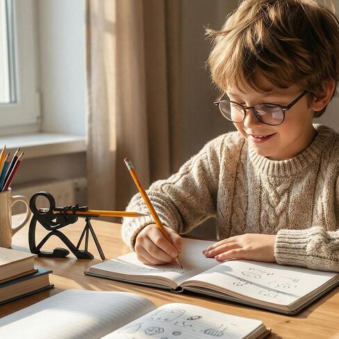 Funny Sniper Pencil Holder, 3D Pen Desk Decor Cool Office Desk Organizer for Pencils Pens Creative Office Display Decorations (Sniper) in Saudi Arabia