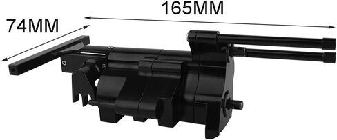 Full Metal Complete Gearbox Transmission Case with Gear Set Connector Post Rod for Axial SCX10 PRO 1/10 RC Crawler AXI03028 Upgrade Parts in Kuwait