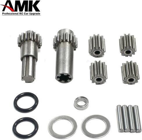 AMK RC التفاضلية Outdrive Diff Gear Planet Gears، يستبدل ARRMA ARA311168+ARAC4027 لـ 1/10 KRATON/Outcast 4X4 4S V2 BLX 1/8 Mojave 4X4 4S BLX in Kuwait