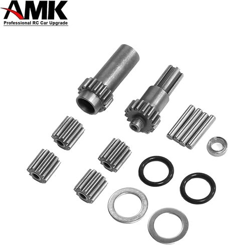 AMK RC التفاضلية Outdrive Diff Gear Planet Gears، يستبدل ARRMA ARA311168+ARAC4027 لـ 1/10 KRATON/Outcast 4X4 4S V2 BLX 1/8 Mojave 4X4 4S BLX in Kuwait