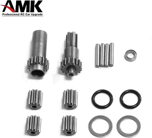 AMK RC التفاضلية Outdrive Diff Gear Planet Gears، يستبدل ARRMA ARA311168+ARAC4027 لـ 1/10 KRATON/Outcast 4X4 4S V2 BLX 1/8 Mojave 4X4 4S BLX in Kuwait