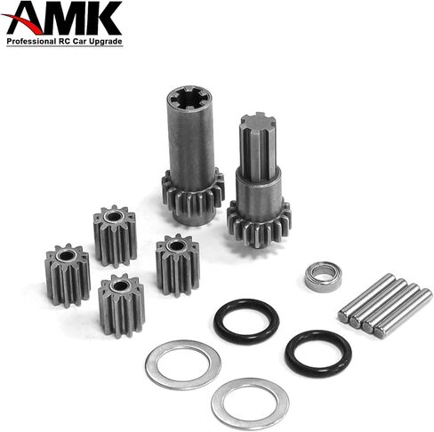 AMK RC التفاضلية Outdrive Diff Gear Planet Gears، يستبدل ARRMA ARA311168+ARAC4027 لـ 1/10 KRATON/Outcast 4X4 4S V2 BLX 1/8 Mojave 4X4 4S BLX in Kuwait