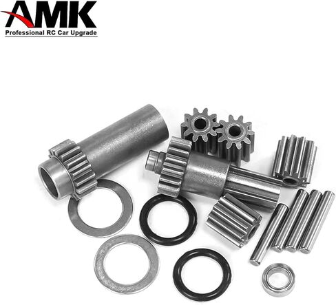 AMK RC التفاضلية Outdrive Diff Gear Planet Gears، يستبدل ARRMA ARA311168+ARAC4027 لـ 1/10 KRATON/Outcast 4X4 4S V2 BLX 1/8 Mojave 4X4 4S BLX in Kuwait