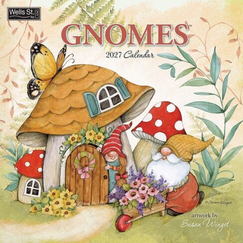 Gnomes 2027 Wall Calendar by Susan Winget in Kuwait