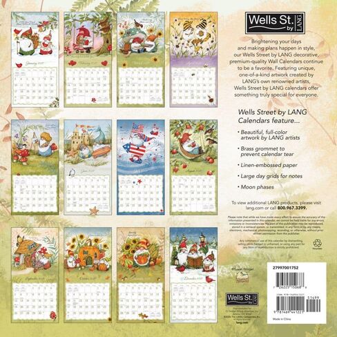 Gnomes 2027 Wall Calendar by Susan Winget in Kuwait