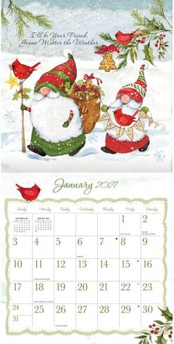 Gnomes 2027 Wall Calendar by Susan Winget in Kuwait