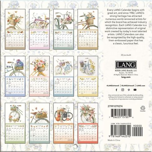 Beautiful Ride 2027 Mini Wall Calendar by Lisa Audit in Kuwait