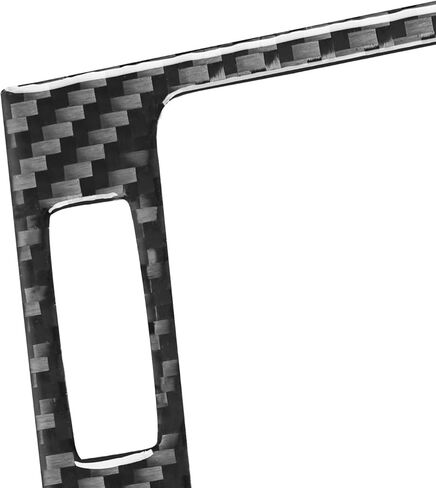 Real Carbon Fiber Compatible with Mercedes-Benz C-Class W204 C300 C350 C63 AMG 2008 2009 2010 2011 Sedan Accessories Car Dash Center Air Vent Sticker Cover Interior Decal Trim Decoration Black in Kuwait