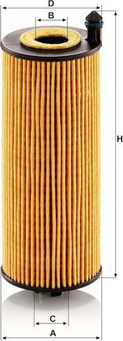 Mann Filter HU 6032 z Cartridge Oil Filter Replacment Compatible With BMW M3, M4, X4 in Kuwait