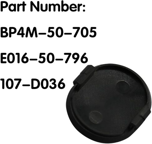 2PCS E016-50-796 Windscreen Cowl Grille Screw Hole Cap 107-D036 Compatible with Miata MX5 MPV Millenia MX-3 Protege Miata RX7 3 Ford Probe in Saudi Arabia