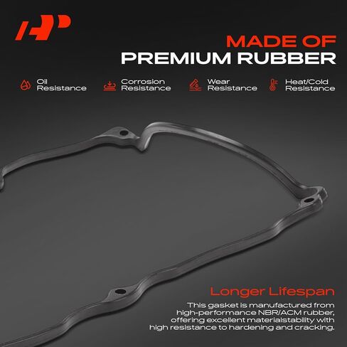 A-Premium Engine Valve Cover Gasket Set Compatible with Kia Sportage 1995 2.0L & Mazda 626 1984-1987 2.0L, B2000 1986-1987 2.0L, B2200 1987-1993 2.2L in Kuwait