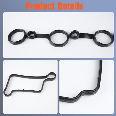 VS50818R Engine Valve Cover Gasket Set 22441-2B610 Replacement for Hyundai Accent Elantra Kona Sonata Tucson Veloster 2012-2022, Replaces 22443-2B600 0362010 in Kuwait