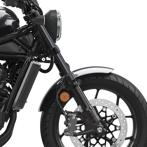 TCT-MOTORPARTS Black Front Fender Fit For Honda Rebel 300 CMX300 2017-2024 500 CMX500 2017-2025 in Kuwait