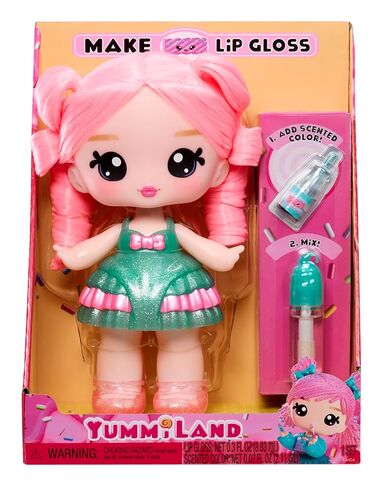 Yummiland Large Doll- Susie Sour Straw with Scented Lip Gloss, Ages 4+ in Saudi Arabia