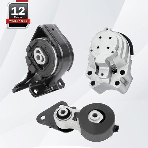 محرك جبل المحرك وحامل ناقل الحركة لـ 2007- 2014 Ford Edge، 2007-2015 MKX 3.5L 3.7L استبدال A5342، A5431، A5605 (مجموعة من 3) in Kuwait