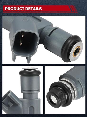 حاقن الوقود TAUTOY FJ718 4 قطعة (2.2L 2.4L) لسيارة Chevy Cobalt 05-07، HHR 06-07، Malibu 06-08، لـ Pontiac G5 2007، G6 & Solstice 2006-2007، لـ Saturn Sky 2007، Ion 05-07، Vue 06-07,12606110 12582704 217-2907 in Kuwait