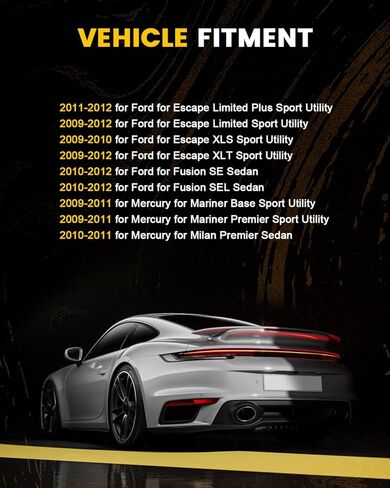 OCPTY 4 فتحات 6 قطع من محاقن الوقود البديلة المتوافقة مع 2009-2012 لفورد إسكيب 3.0L، 2010-2012 لفورد فيوجن 3.0L، 2009-2011 لميركوري لمارينر 3.0L FJ998،9L8Z9F593A؛ ZZC413250 in Kuwait