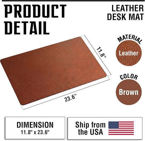 Personalized Sketch Photo Desk Mat for Dad, Custom Engraved Line Art Mouse Pad, Non-Slip PU Leather Blotter, Fathers Day Desk Mat in Kuwait