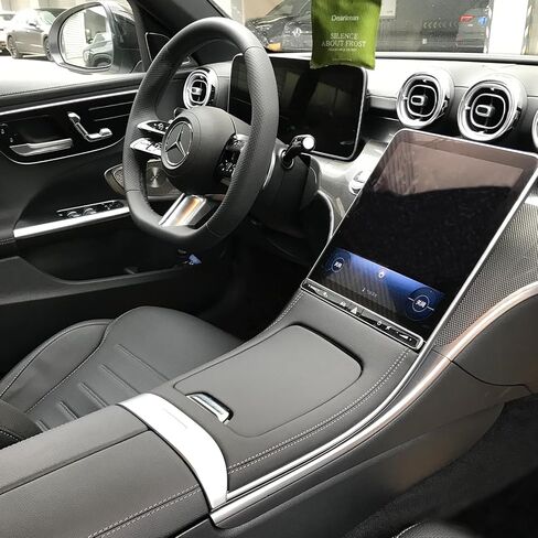 Compatible with Mercedes Benz GLC Leather Center Console Cover Resembling Original Trim Accessories Decoration Wrap Kit for 2023 2024 and Newer X254 GLC Class 300 260 200 (GLC Black) in Saudi Arabia