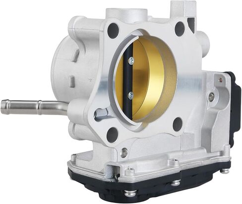 BDELI Throttle Body for 2007-2010 Acura CSX 2.0L,2006-2007 Honda Accord 2.4L,2006-2011 Honda Civic 2.0L,2007-2009 Honda CR-V 2.4L,2007-2011 Honda Element 2.4L,Replaces 16400RAAA21 TB1245 in Kuwait