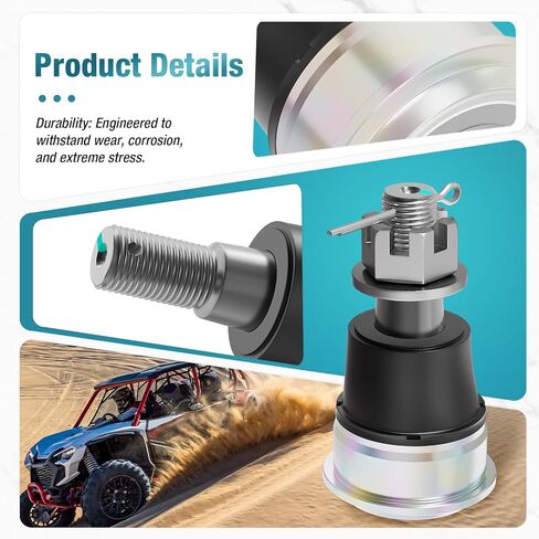 2Pcs Front Lower Ball Joint for Honda Talon 1000X X-4 XS R 2019-2023 51220-TY0-004 in Kuwait